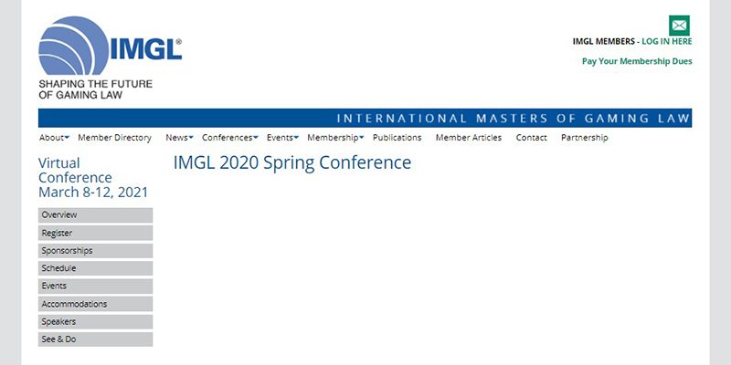 IMGL 2021 Virtual Spring Conference