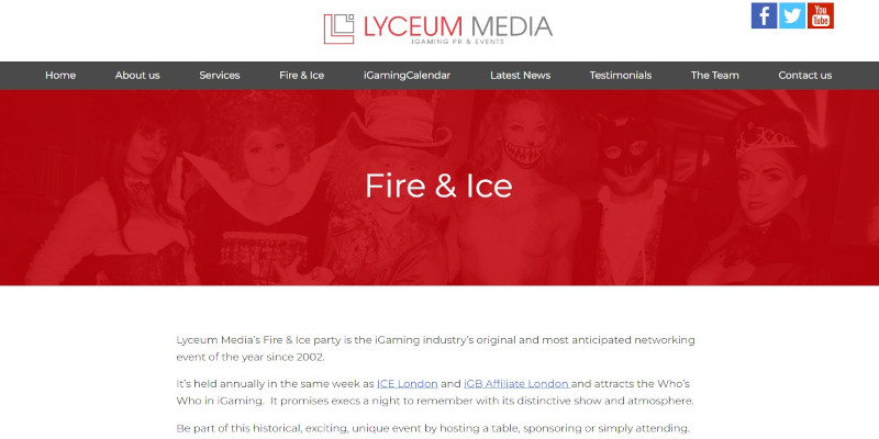 Lyceum Media's Fire and Ice Party