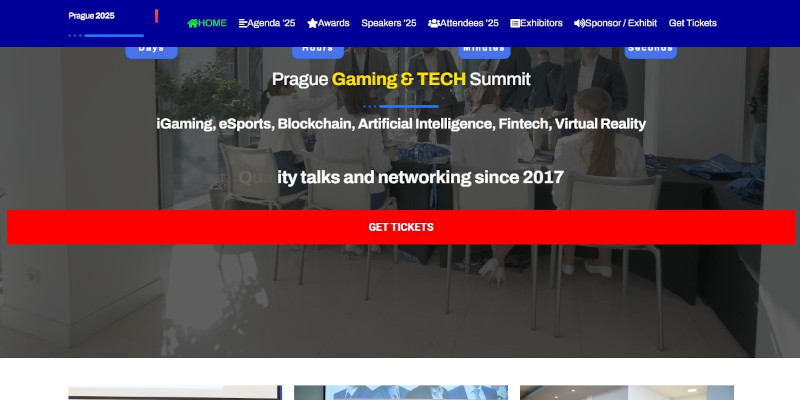 Prague Gaming and Tech Summit 2025